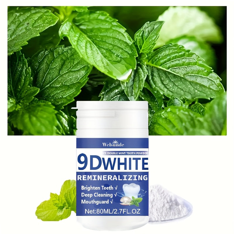 Pudra pentru albirea dintilor 9D White Remineralizanta